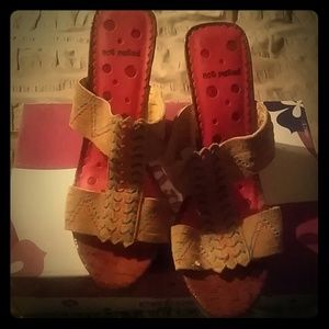 Wedge Aztec shoes