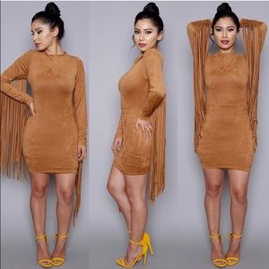 BRAND NEW ! NEVER WORN ! FRINGE DRESS