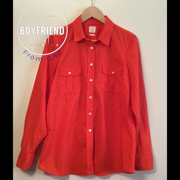Boyfriend Fitted Shirt by GAP