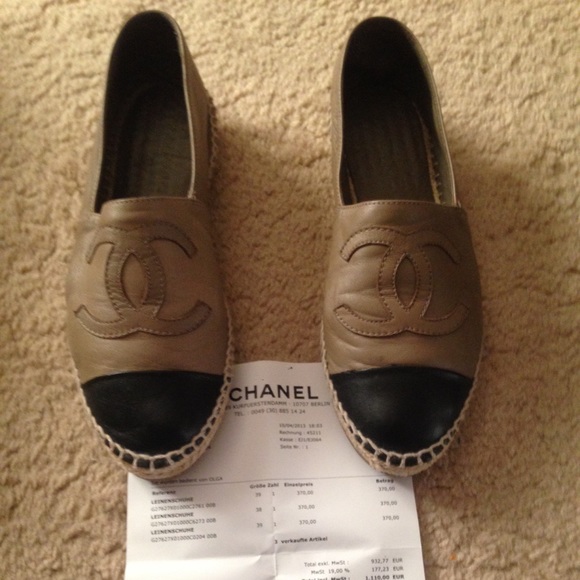 Chanel Espadrilles MARRON CLAIR - Picture 1 of 4