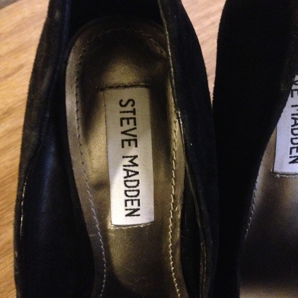 Steve Madden black heels - Picture 3 of 4