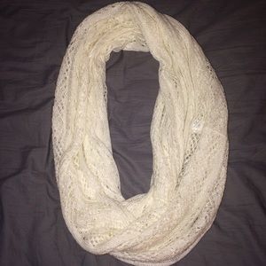 Cream scarf