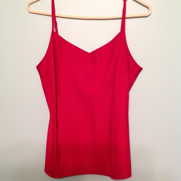 Red blouse with matching tank - Picture 2 of 4