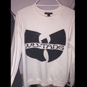 Wu-Tang sweatshirt - says Lg but fits like a med.