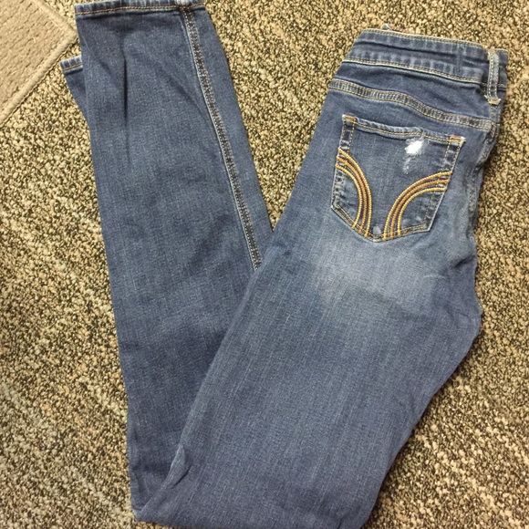 Hollister jeans.