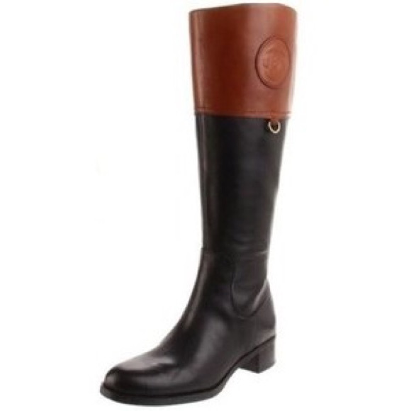 NWOT Etienne aigner black/brown boots