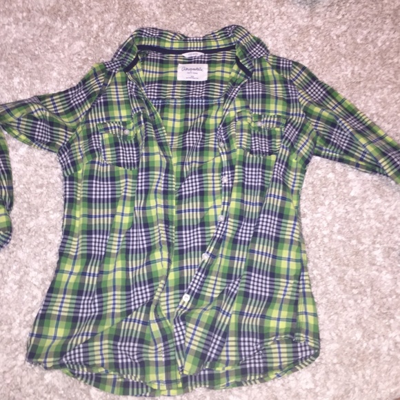 Plaid Aeropostale top