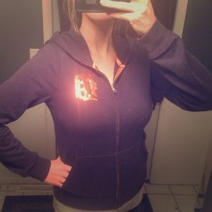 PINK Victoria Secret bling Detroit Tigers hoodie