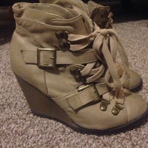 Tan Colored Booties