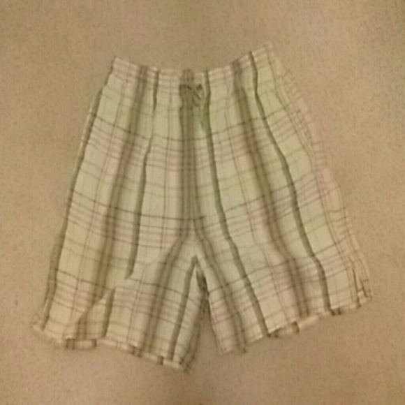 Plaid shorts