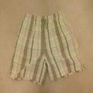 Plaid shorts