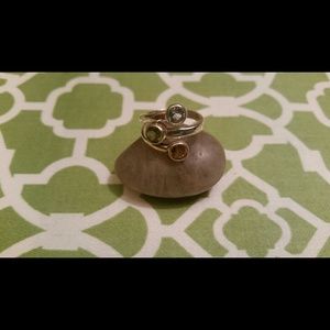 Sterling gemstone ring