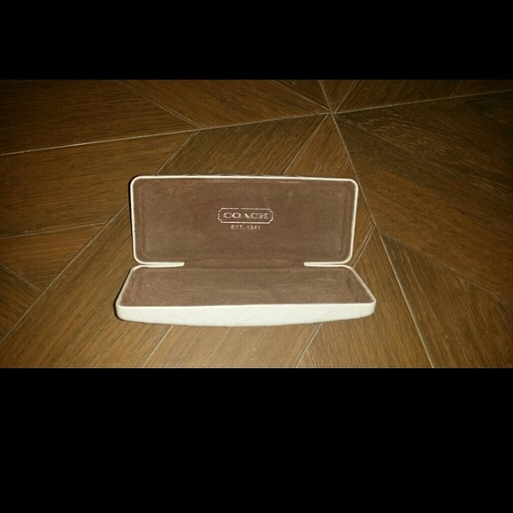Coach eye glasses case