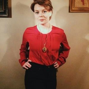 Banana Republic Pintuck Blouse