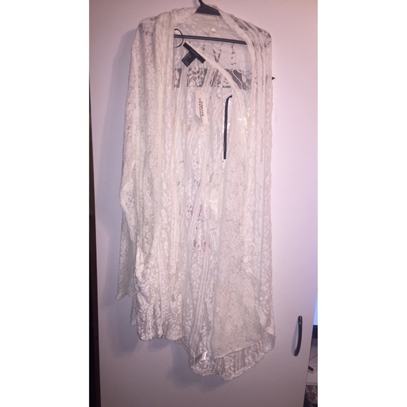 Knit Cardigan - Lace - Long Sleeve - Forever 21