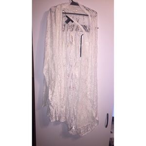 Knit Cardigan - Lace - Long Sleeve - Forever 21