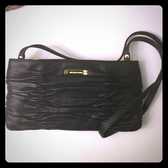 MICHAEL Michael Kors Handbags - Michael Kors leather clutch w/ optional long strap