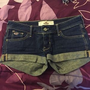 Hollister denim shorts