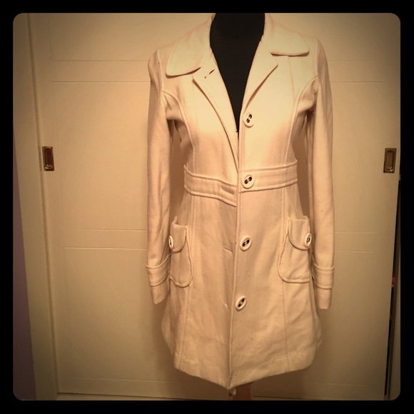 Nordstrom cream coat