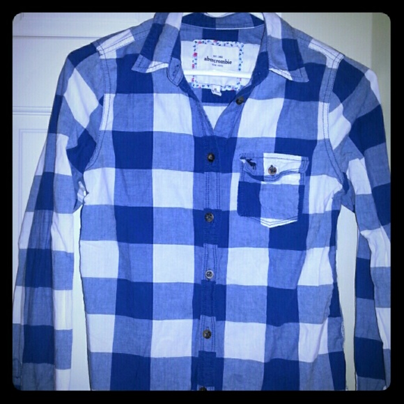 Abercrombie plaid shirt