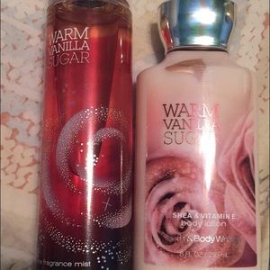 Bath&Body Works "Warm Vanilla Sugar" Lotion/Spray