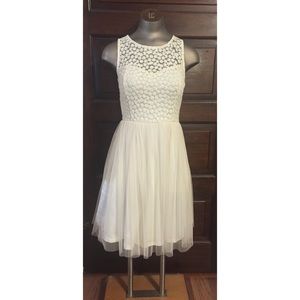 Alya Tulle Skirted Dress