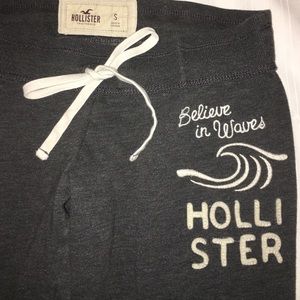 Hollister sweatpants.