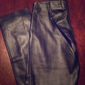 Moda International 100% Genuine Leather Pants