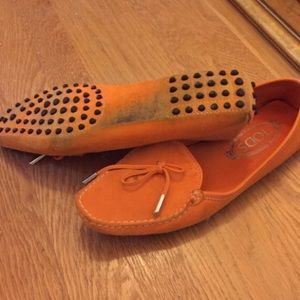 Tod's lace moccasins