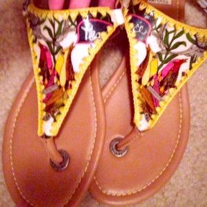 The Sak sandals size 8.5.  Like New.