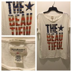 FLASH SALE Ralph Lauren Denim & Supply tshirt
