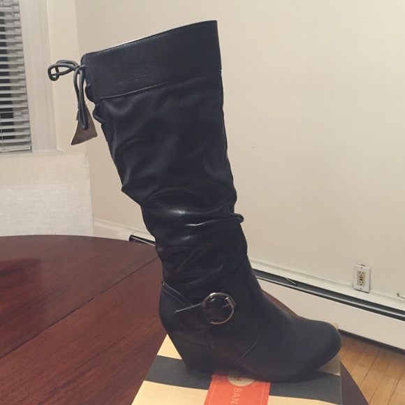 Black boots