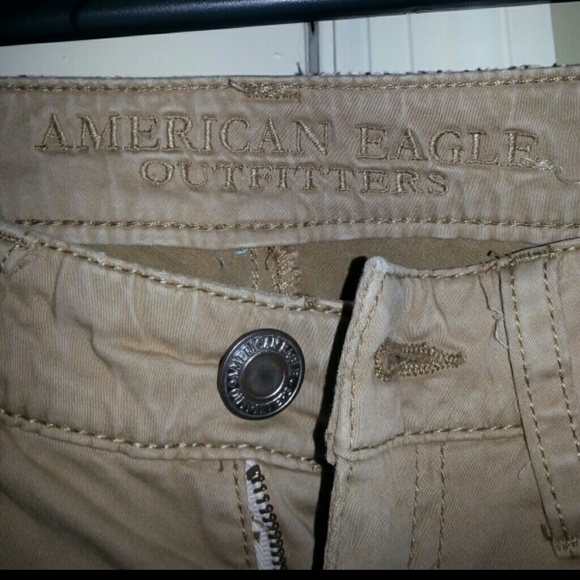 Tan A&E jeans - Picture 2 of 2