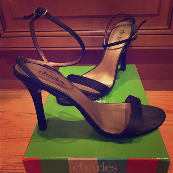 Charles by Charles David Black Evening Shoe