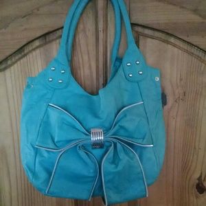 Beautiful teal colored bag