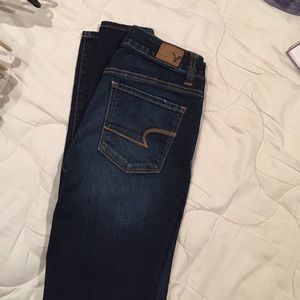AMERICAN EAGLE HIGH-RISE SUPER STRETCH JEGGINGS