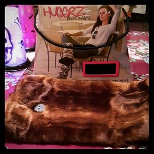HUGGRZ BOOT WRAPS BROWN BEAVER