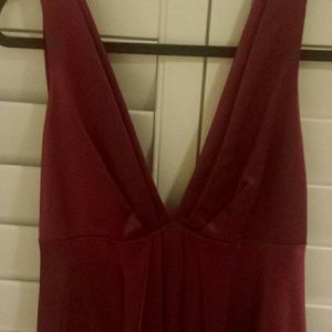 Burgendy ABS Allen Schwartz dress