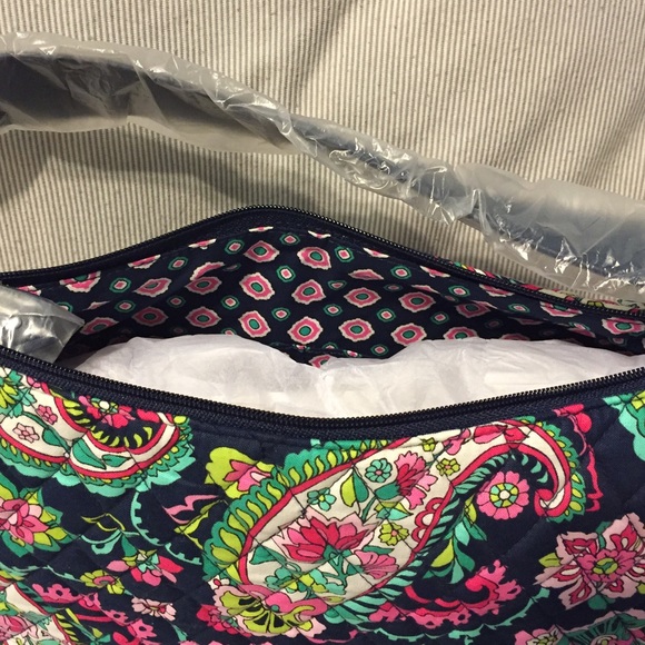 Vera Bradley City Shoulder Bag - Petal Paisley - Picture 3 of 4