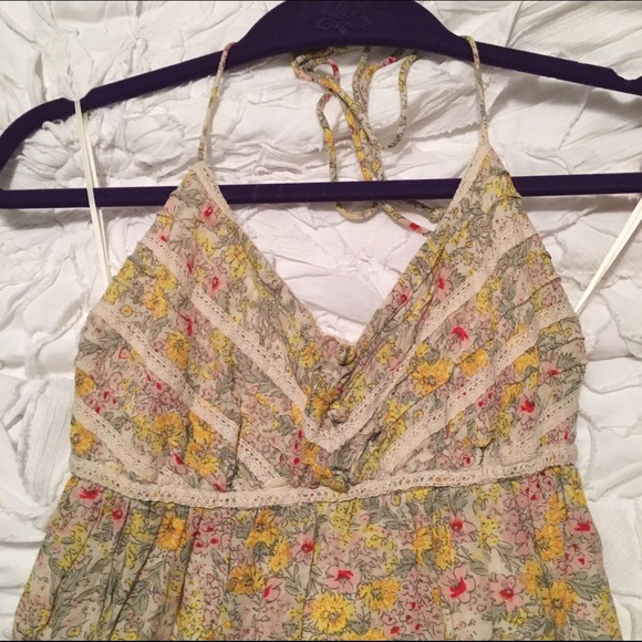 Anthropologie / UO brand Kimchi Blue Yellow Dress - Picture 2 of 4