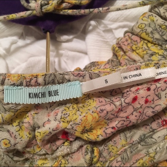 Anthropologie / UO brand Kimchi Blue Yellow Dress - Picture 3 of 4