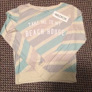 24 HOUR SALE! Wildfox beach house baggy summer