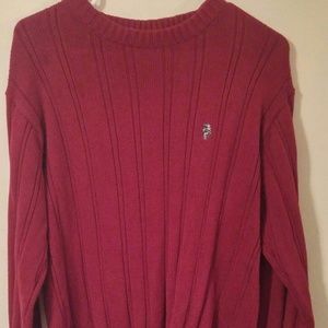 Men's Designer Red Sweater
