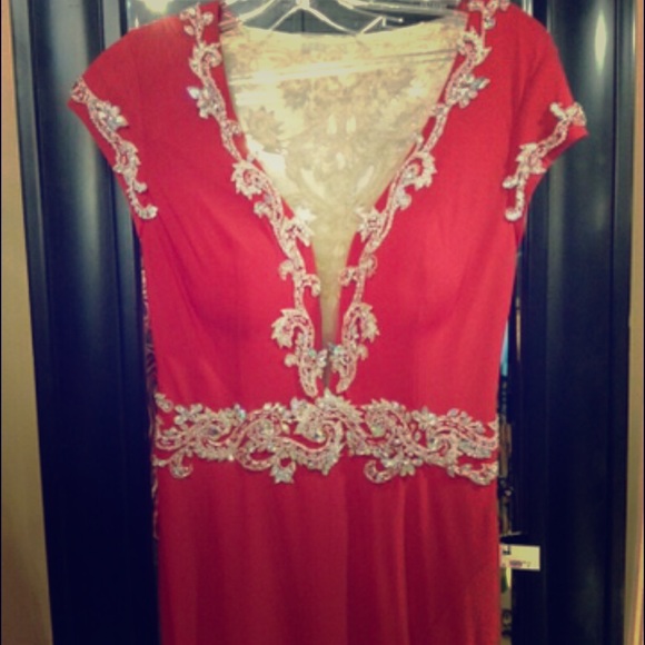 alyce paris Red Prom Dress offer up