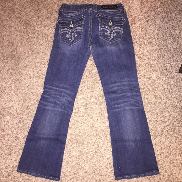 Rock revival boot but jeans