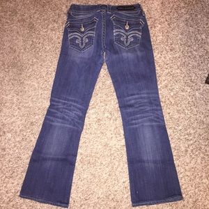 Rock revival boot but jeans