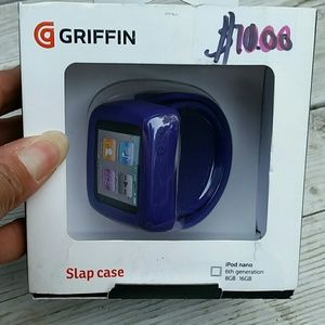 Griffin Purple iPod Nano SlapCase. NIB