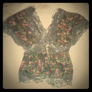 Lacey blouse