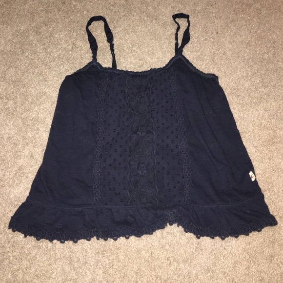 Navy blue tank top - Picture 1 of 2