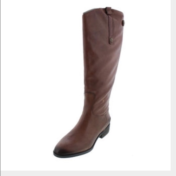 Sam Edelman dark brown riding boots